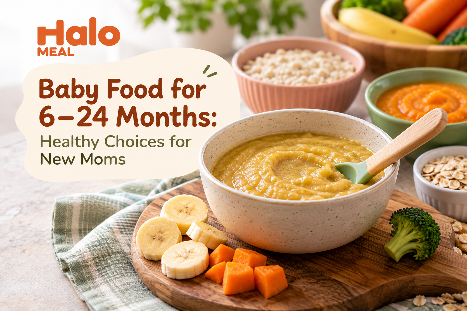 healthy baby food options for babies 6 to 24 months